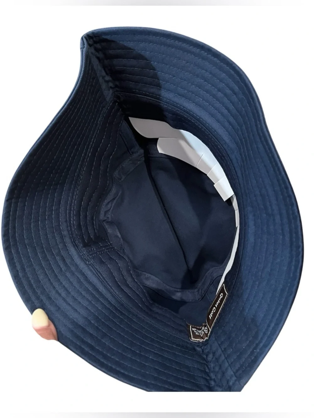 Quiet Golf Bucket Hat Navy Logo Cotton NWOT One Size Streetwear